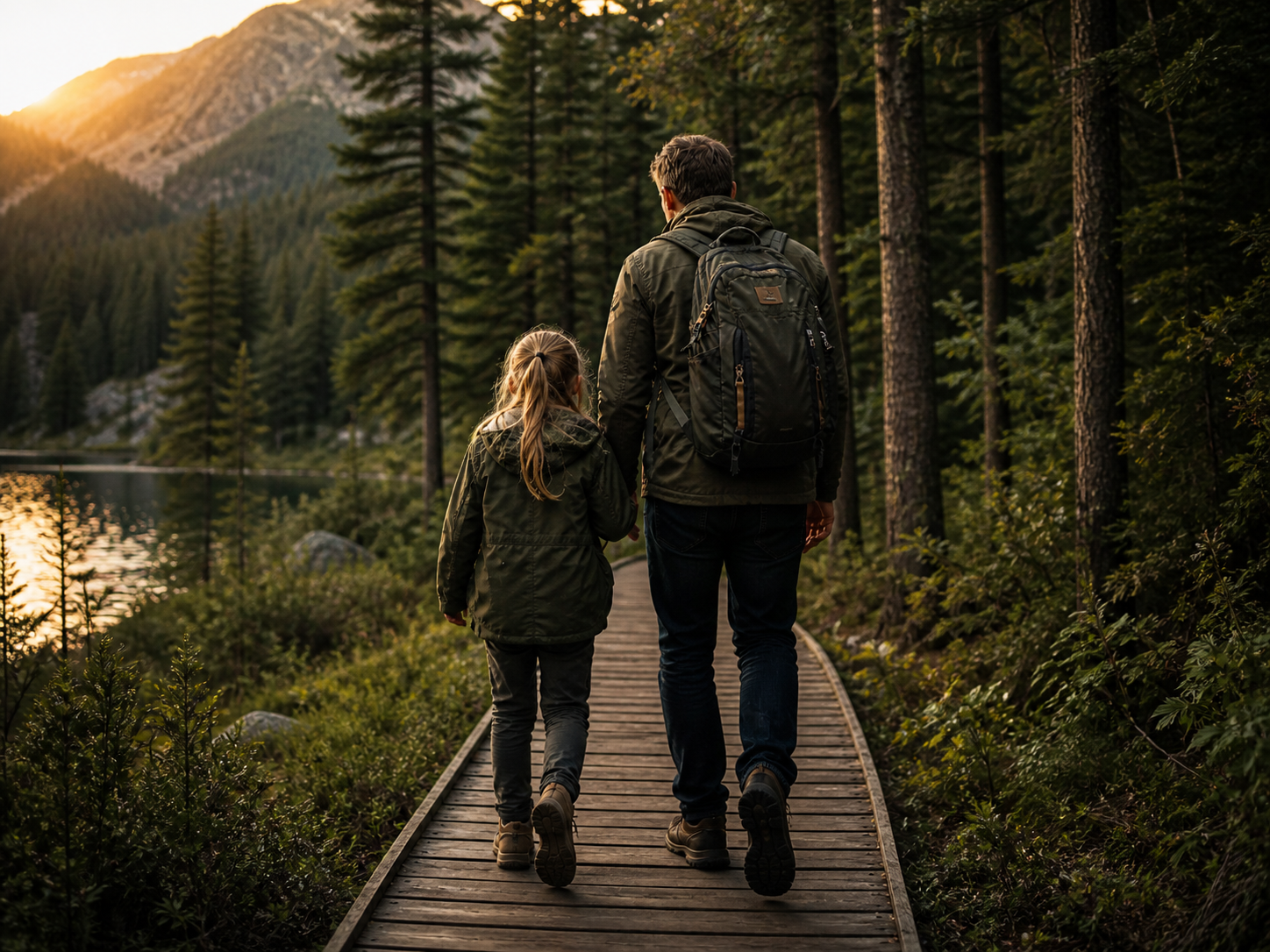home-dad-life (1) Bill Ilkov spending time with family outdoors